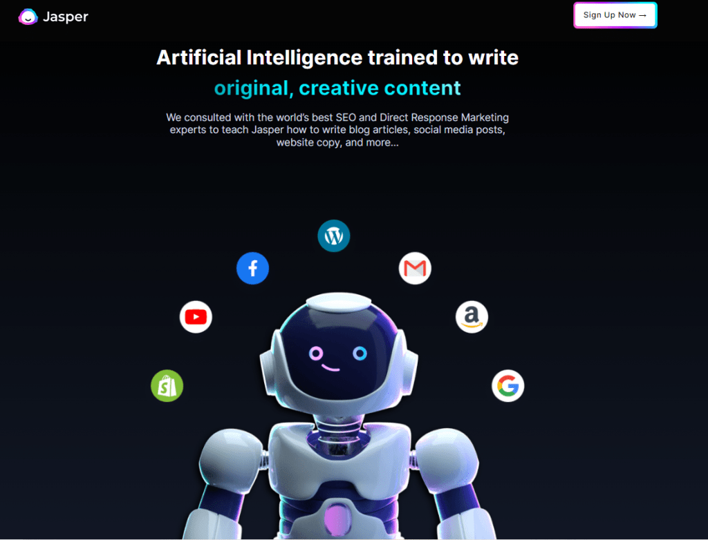 Jasper AI Copywriting tool