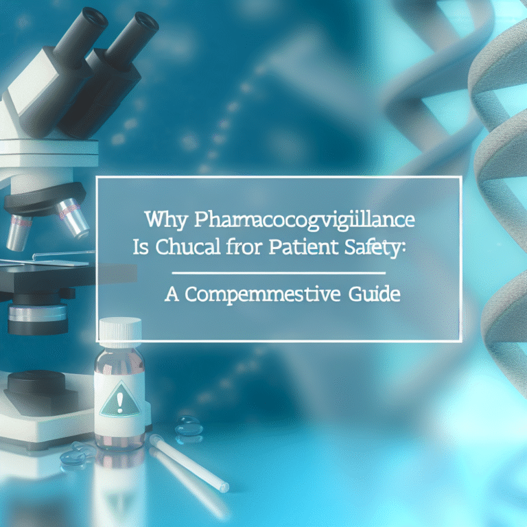 Why Pharmacovigilance is Crucial for Patient Safety: A Comprehensive Guide